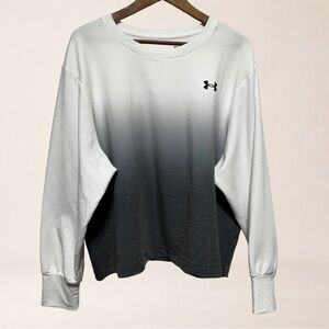 UNDER ARMOUR Gradient Ombre Loose Fit Athleisure Minimalist Sporty Top